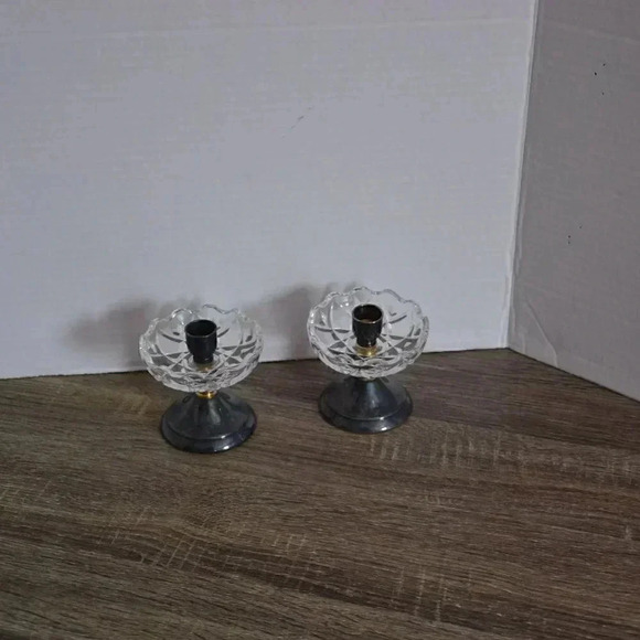 Vtg Candlestick  Holders - Picture 4 of 8